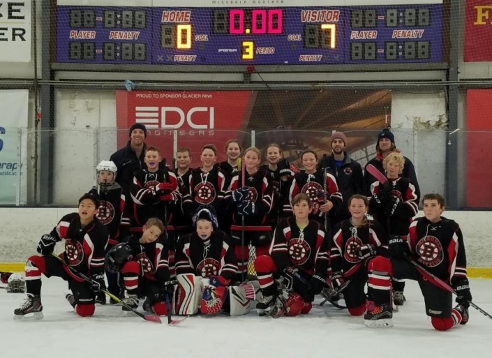 Peewee B Team 2018 - Glacier Ice Rink